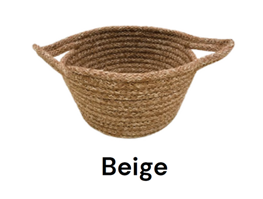 Knit Craft Woven Storage Basket – Durable & Stylish Organizer