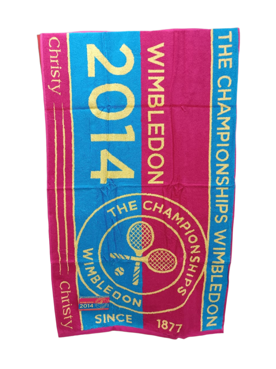 Official Wimbledon Championship Towel - 2014 Edition (Christy)