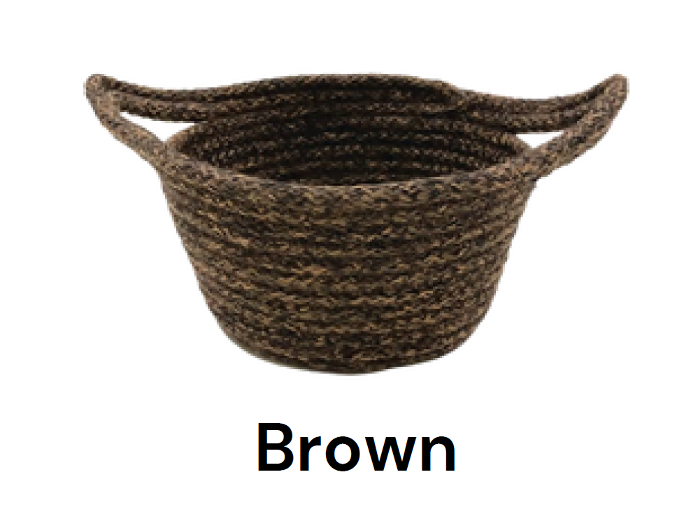 Knit Craft Woven Storage Basket – Durable & Stylish Organizer