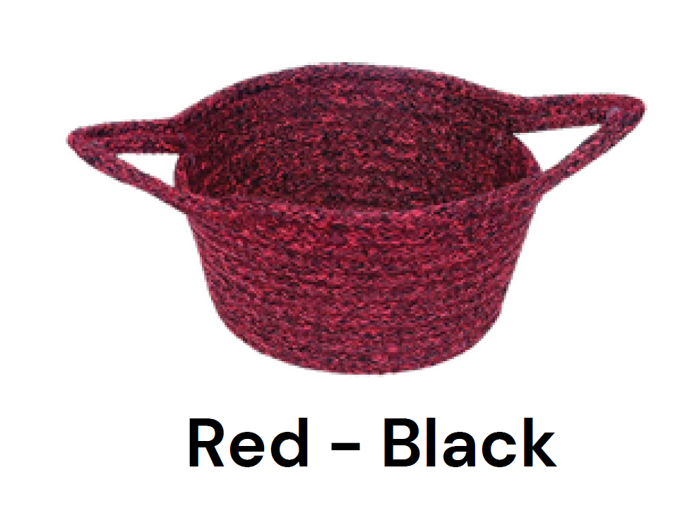 Knit Craft Woven Storage Basket – Durable & Stylish Organizer