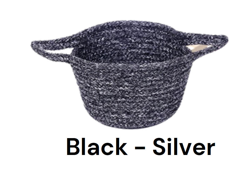 Knit Craft Woven Storage Basket – Durable & Stylish Organizer