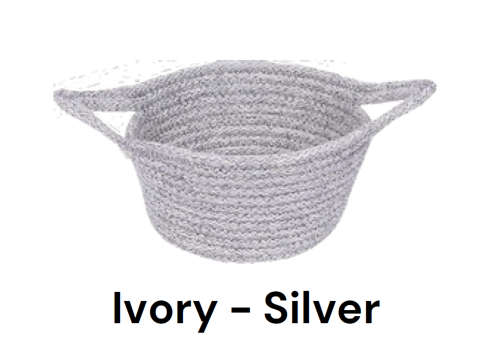 Knit Craft Woven Storage Basket – Durable & Stylish Organizer