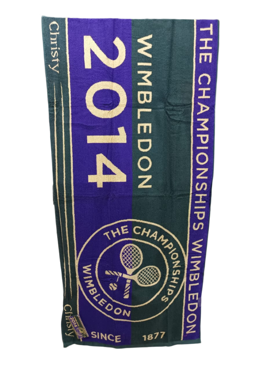 Official Wimbledon Championship Towel - 2014 Edition (Christy)