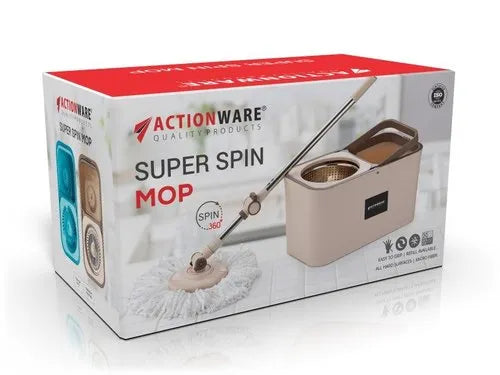 Super Spin Mop (Plastic Bowl)